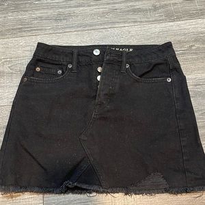 Denim mini